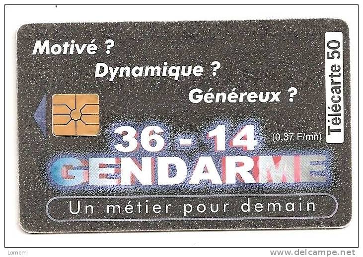 LE 36.14 GENDARME   -  Année   .  1997  . RARE  . 2 Scan.. - Polizei