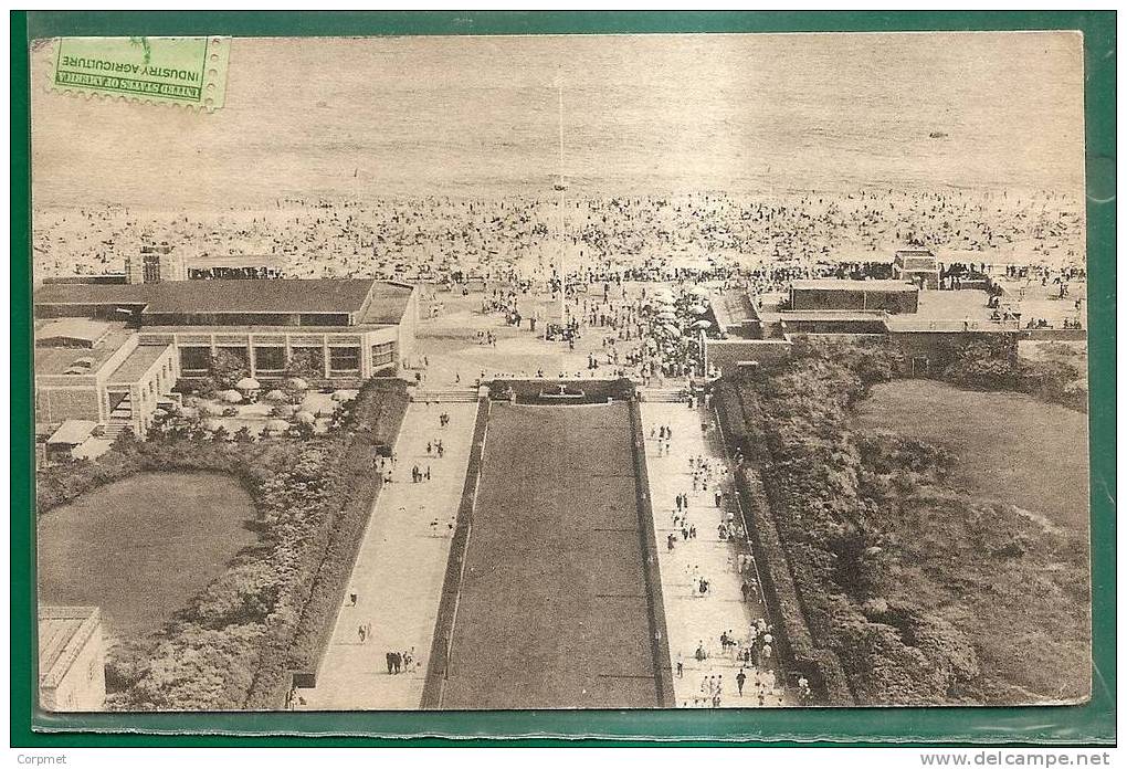 JONES BEACH, 1941 Circulated POSTCARD - Long Island