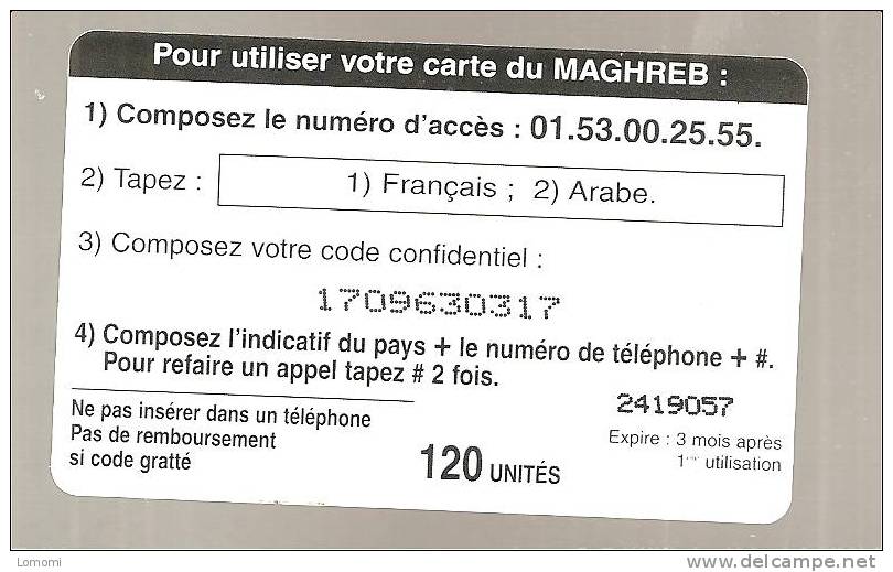 Maghreb  -  Année   .  RARE  . 2 Scan.. - Origine Inconnue