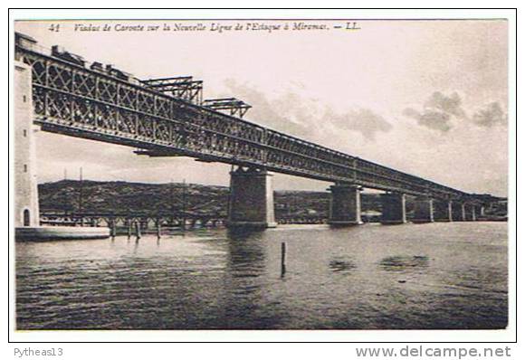 Viaduc De De CARONTE  Sur La  NouvelleLigne De L'ESTAQUE à MIRAMAS - Otros & Sin Clasificación