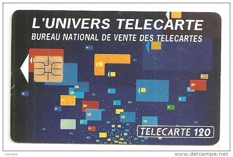 L'UNIVERS Télécarte  -  Année 1993  .  RARE  . 2 Scan.. - Non Classés