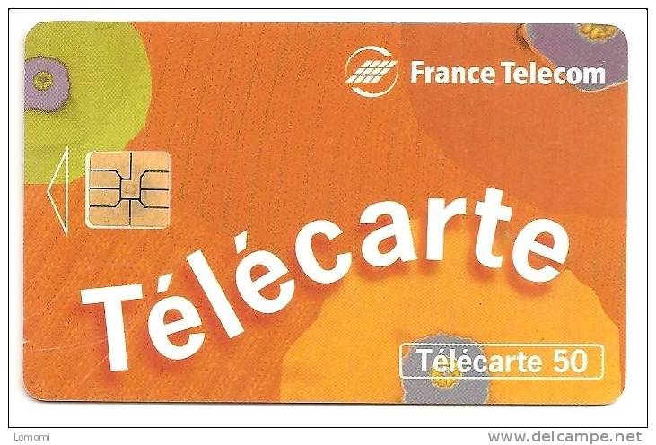 France Télécom Télécarte  -  Année 1996  .  RARE  . 1 Scan.. - Opérateurs Télécom