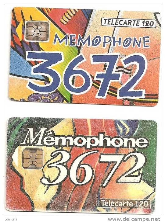 Ménophone 3672   -  Année 1992  .  RARE  . 1 Scan.. - Opérateurs Télécom