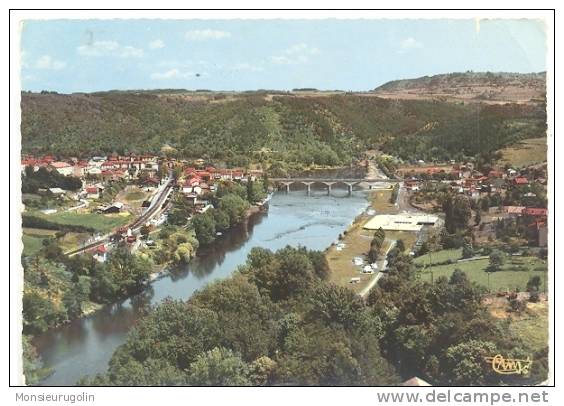 43 )FL) RETOURNAC, CPSM 150 X 105, Plage, Camping, Piscine, Ed COMBIER ** - Retournac