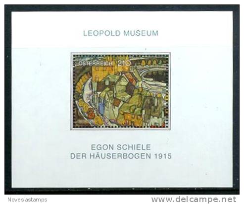 AUSTRIA Mi. 2546 MNH SHEET(1) Paintings From Austrian Collections - Blocs & Feuillets