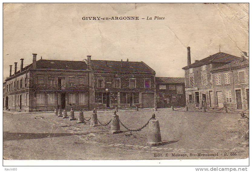 51 GIVRY EN ARGONNE La Place - Givry En Argonne