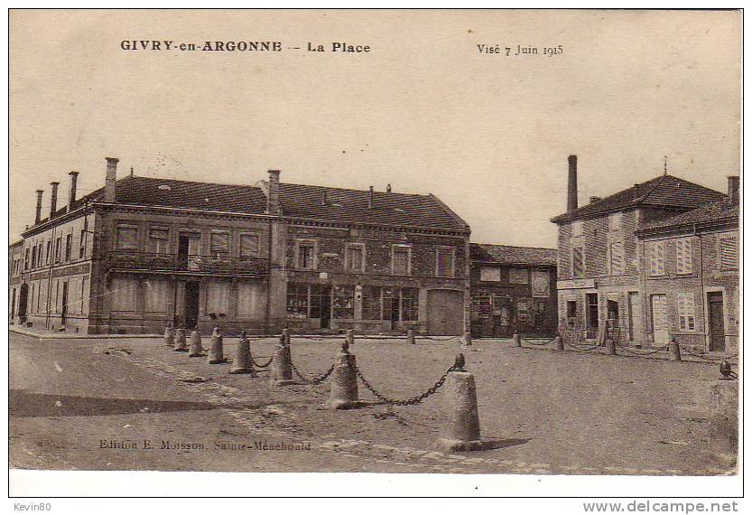 51 GIVRY EN ARGONNE La Place - Givry En Argonne