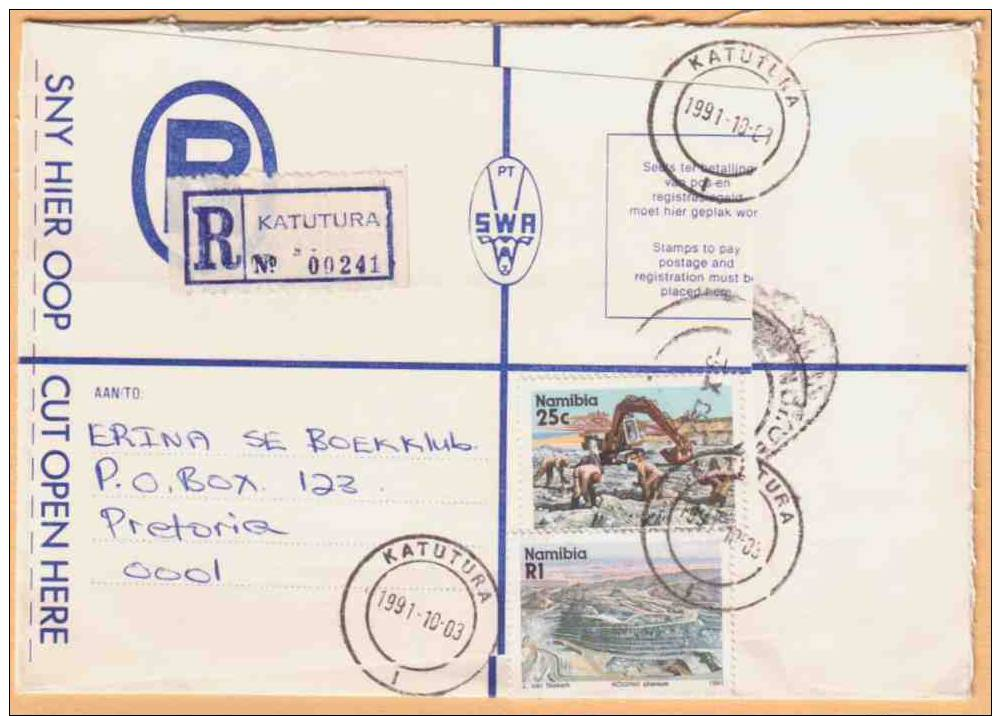 D80731 South West Africa MINING REGISTERED - Namibia (1990- ...)