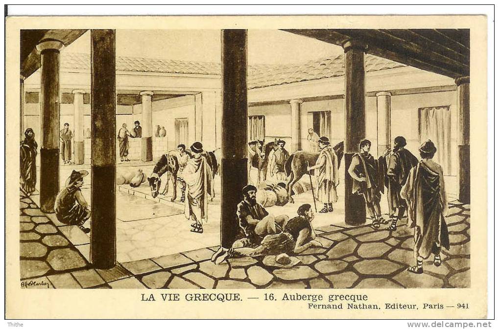 La Vie Grecque - Auberge Grecque - Antiquité