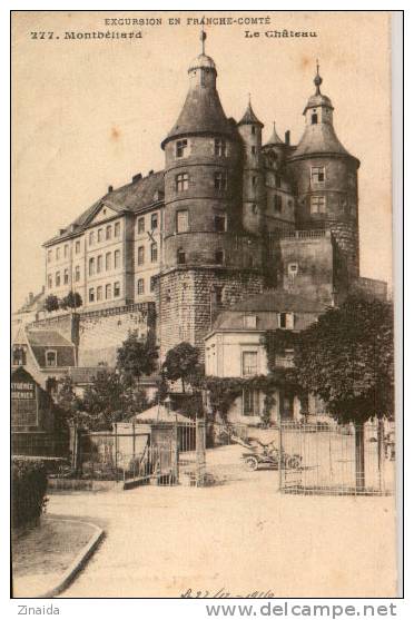 CPA DE MONTBELIARD - LE CHATEAU - Montbéliard