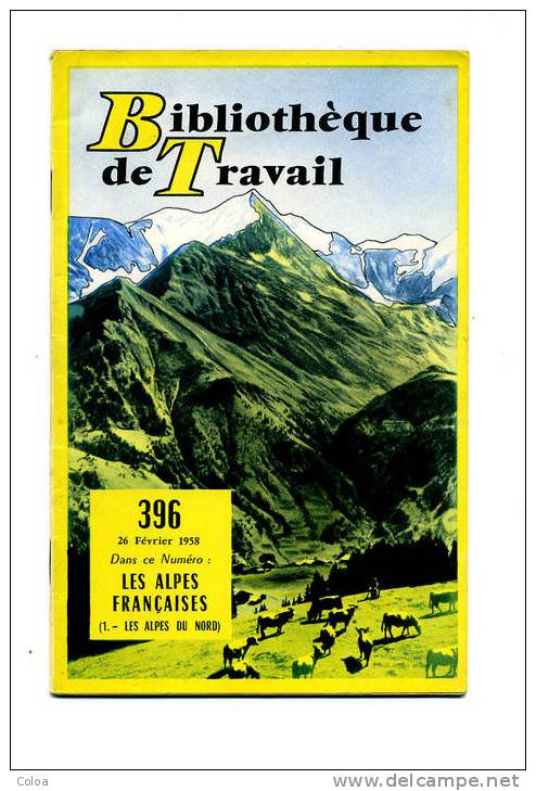 Les Alpes Du Nord 1958 - Géographie