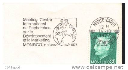 1977 Monaco  Marketing - Poststempel