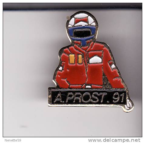 Pin´s Alain PROST 1991 - Autorennen - F1