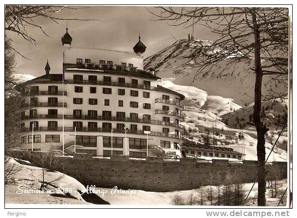 206/FG/08 - ALBERGHI - SESTRIERE (TORINO): Albergo Principe - Wirtschaften, Hotels & Restaurants