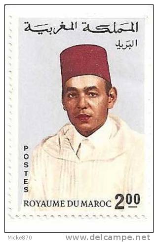 Maroc N°550 Neuf* Roi Assan II - Morocco (1956-...)