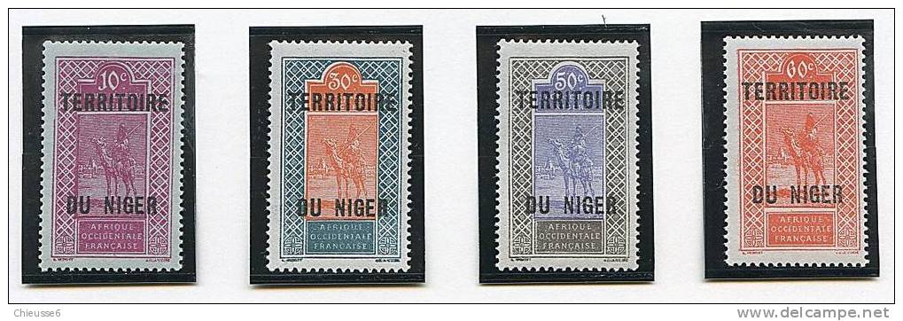 Niger*, Série N° 25 à 28 ; - Andere & Zonder Classificatie