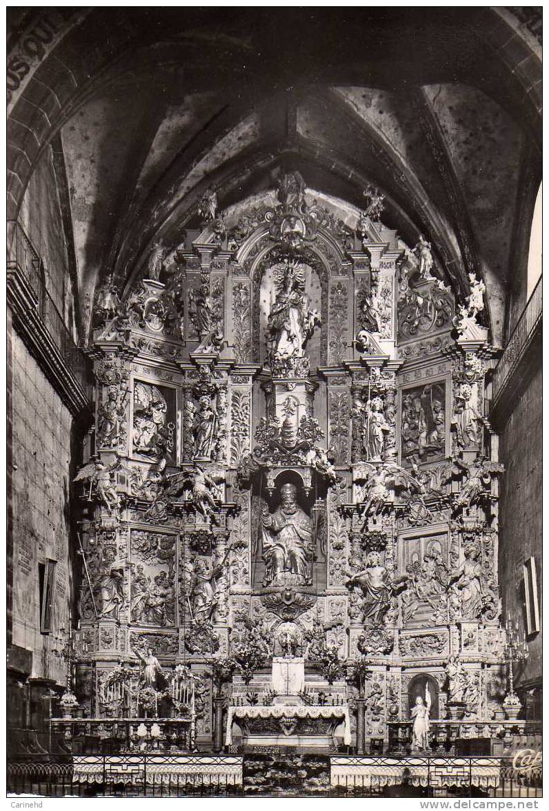 PRADES EGLISE RETABLE ET MAITRE AUTEL - Prades