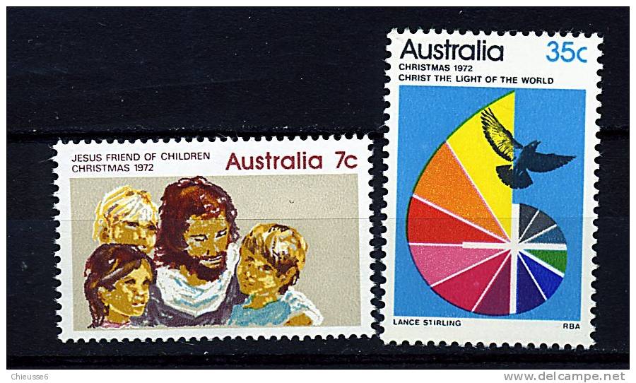 Australie ** N° 484/485 - Noël - Mint Stamps