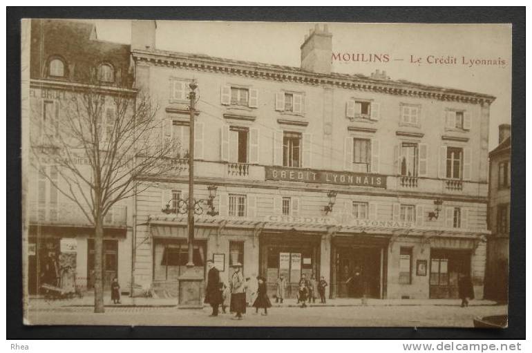 03 Moulins Credit Lyonnais Banque    D03D  K03190K  C03190C RH032479 - Banques