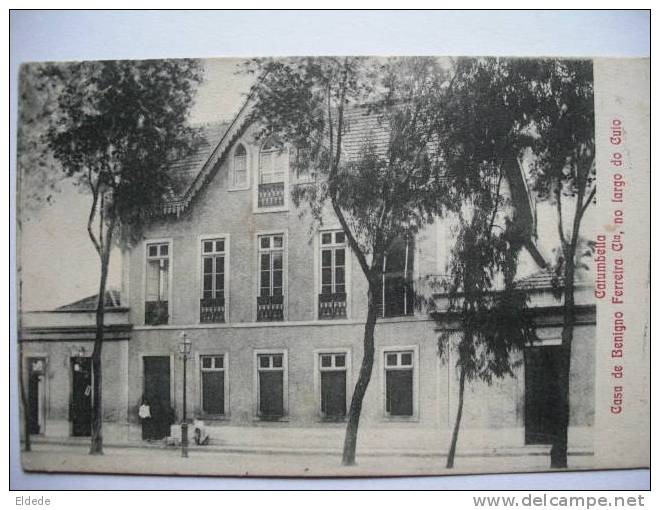 Catumbella Casa De Benigno Ferreira No Largo Do Cuio - Angola