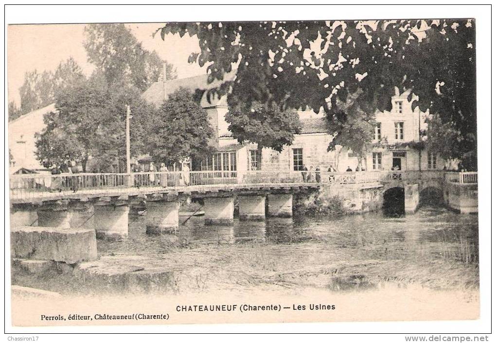 16 -   CHATEAUNEUF  -  Les Usines - Chateauneuf Sur Charente