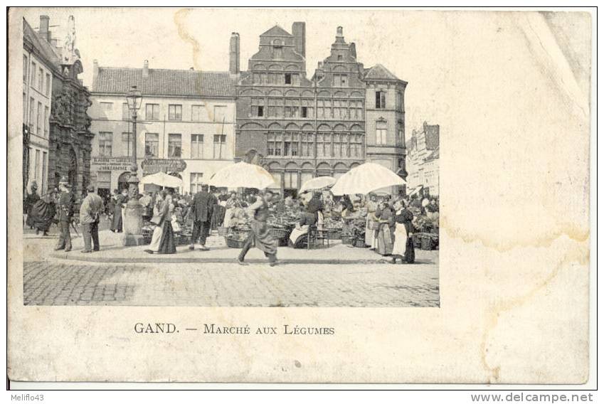 CPA A - Gand - Marché Aux Légumes - Gent