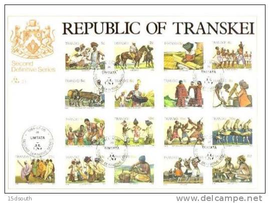 Transkei - 1984 Xhosa Culture FDC - Transkei