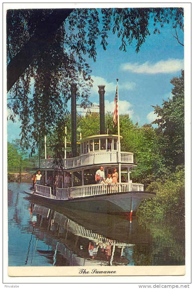 THE "SUWANEE" Greenfield Village, Dearborn, Michigan This Steam Powered Stern-wheeler Is Named For The Boat Used By... - Sonstige & Ohne Zuordnung