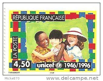 France N°3033 Neuf** Cinquantenaire De L´UNICEF - UNICEF