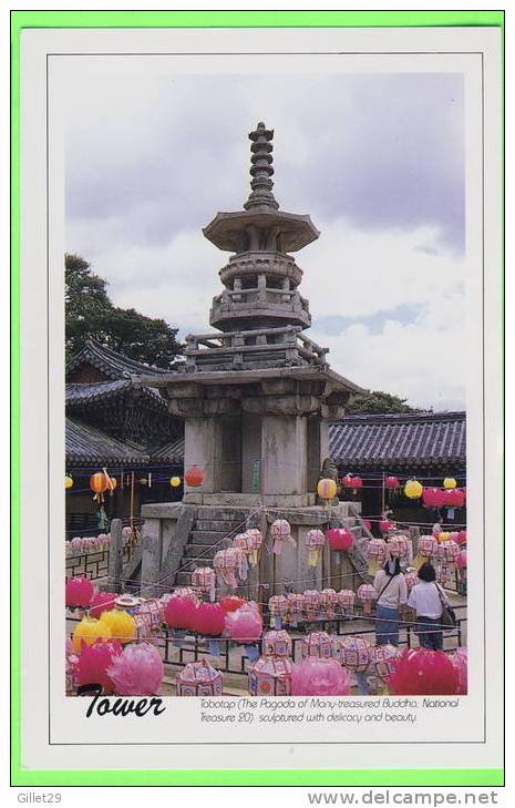 TOKYO, JAPON - TOWER - TABOTAP - PAGODA OF MANY-TREASURED BUDDHA NATIONAL TREASURE - - Tokyo