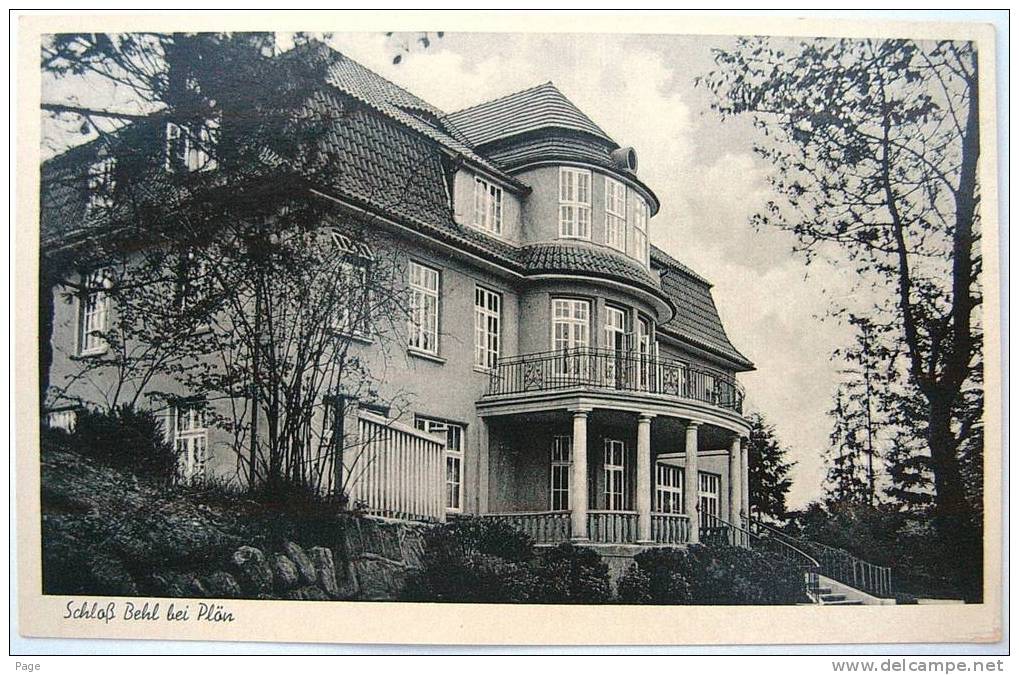 Plön,Schloß Behl,Müttererholungsheim,1940-1950 - Ploen