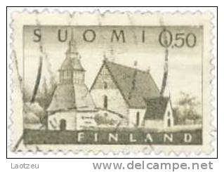 Finlande  541 (1963). - Église De Lammi - Oblitérés