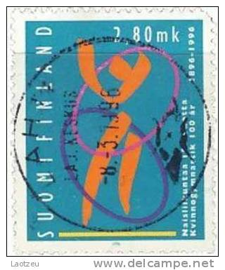 Finlande 1298 (1996). - Centenaire Sport Féminin En Finlande - Used Stamps