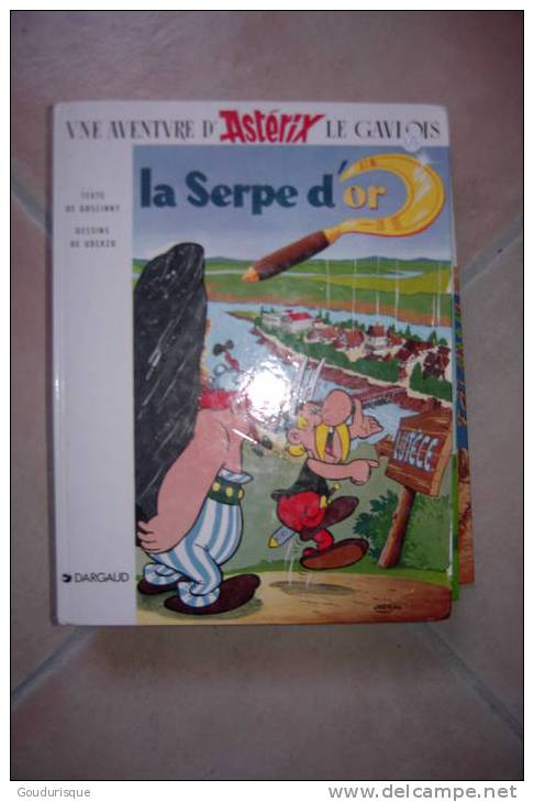 ASTERIX LA SERPE D´OR UDERZO GOSCINNY - Asterix
