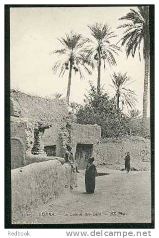 Un Coin De Bab-Darb Biskra Algeria Postcard Ex France Colony - Ref B168 - Biskra