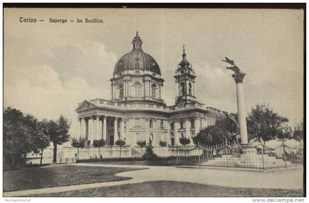 Torino. Italie. Superga. La Basilica. - Kirchen