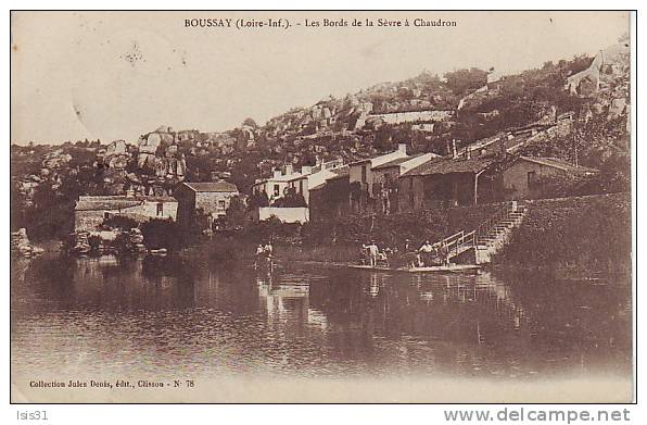 Dép 44 - T323 - Boussay - Les Bords De La Sèvre à Chaudron - état - Boussay