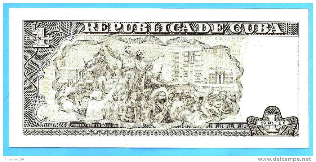 Cuba 1 Peso 2005 UNC Jose Marti Kuba Pesos Neuf Non Circulé. - Cuba