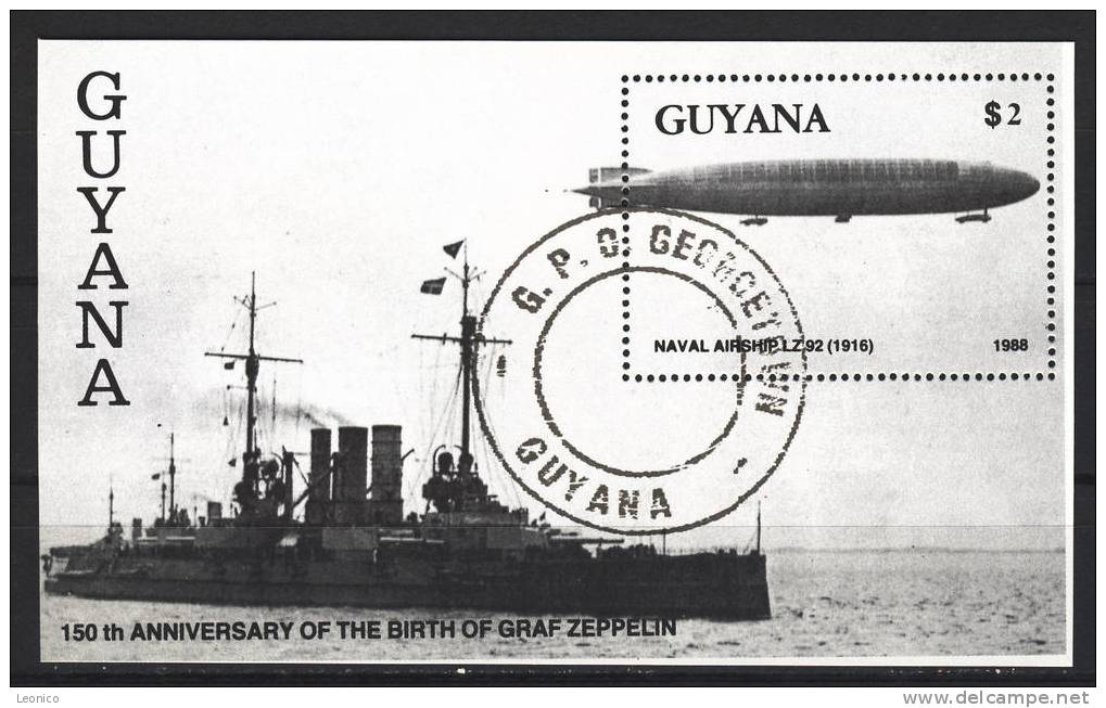 GUYANA 1989 / Mi.Nr: 2489 / Bl. 38 / K 19 - Sonstige (Luft)