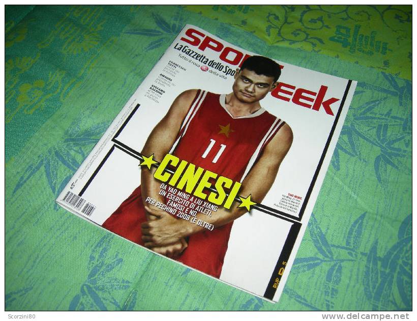 Sport Week N° 415 (n° 31-2008) YAO MING - Sport