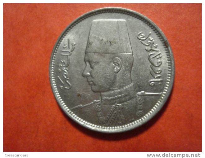 8986 EGYPT EGYPTE EGIPTO  2 MILLIEME   AÑO / YEAR  1938  EBC +/ XF+ - Egipto