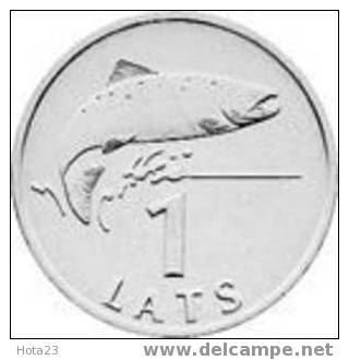 Fish -Salmon - 2007 Y - UNC-Latvia - Lettland