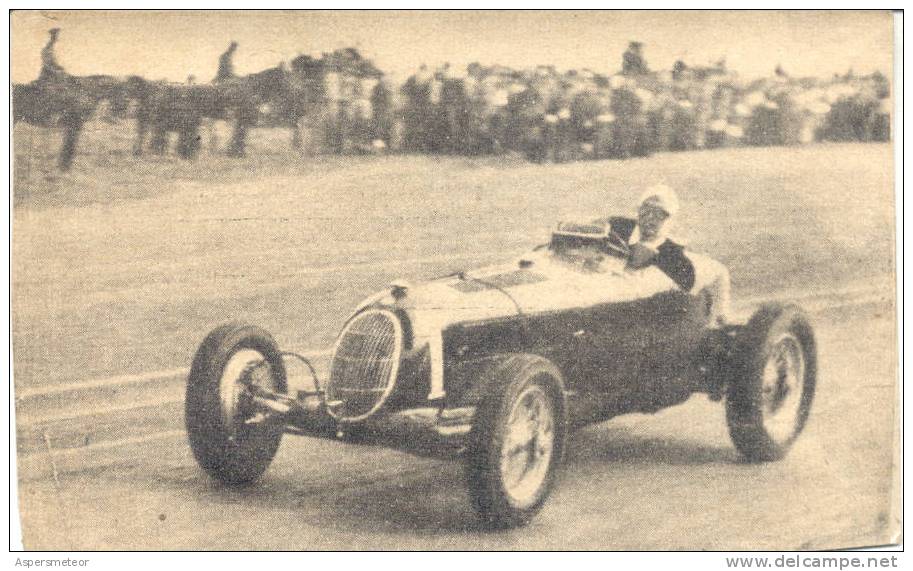 CHIAVARI GENOA GENOVA SMALL PHOTO 1936 83 X 52 MM TOP COLLECTION AUTOMOBILE RACE CARRERA - Genova (Genoa)