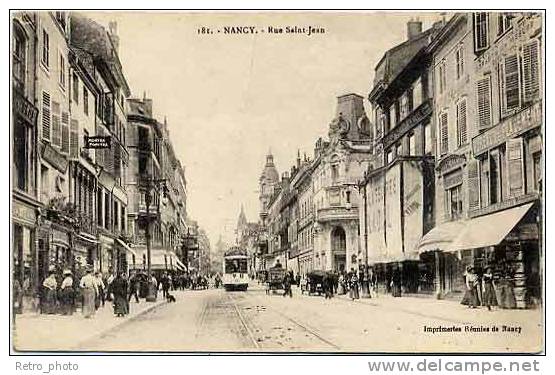 Nancy - Rue Saint-Jean ( Tramway ) - Nancy