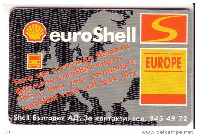 SHELL ( Bulgaria ) * Petrol Industry - Petrole - Fuels - Essence - Motor Oil - Essences - Fuel  (see Scan For Condition) - Petrole