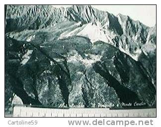 MARINA MASSA ALPI APUANE IL PASQUILIO  E MONTE CARCHIO V1960? N4264 - Massa