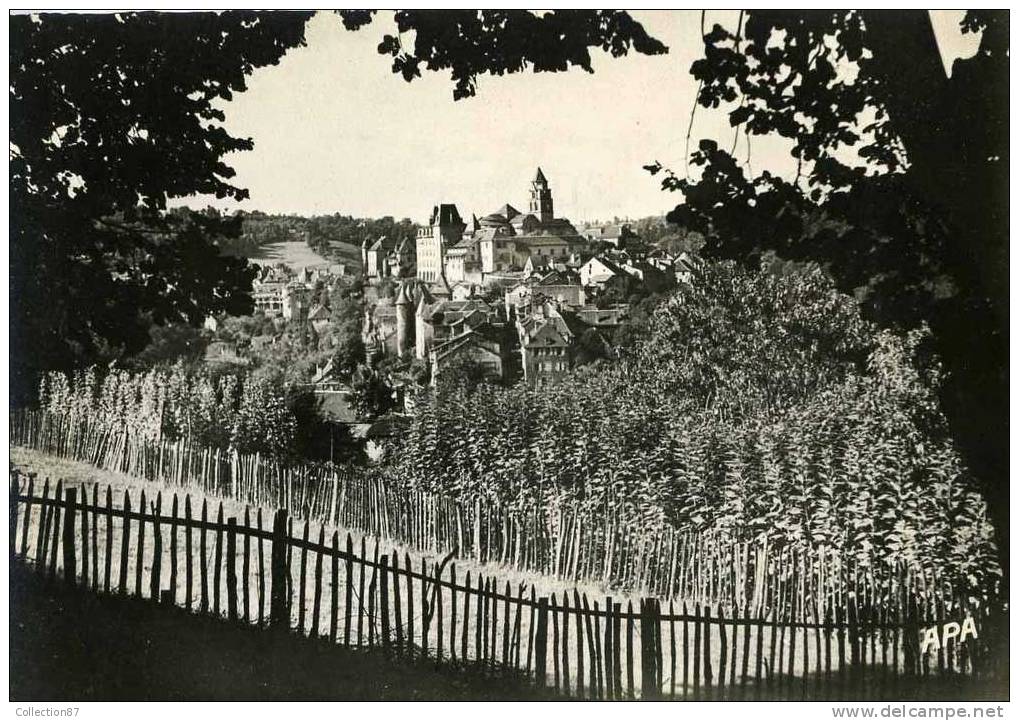 19 - CORREZE - UZERCHE - VUE D´ENSEMBLE - CPSM  APA  N° 6 - Uzerche