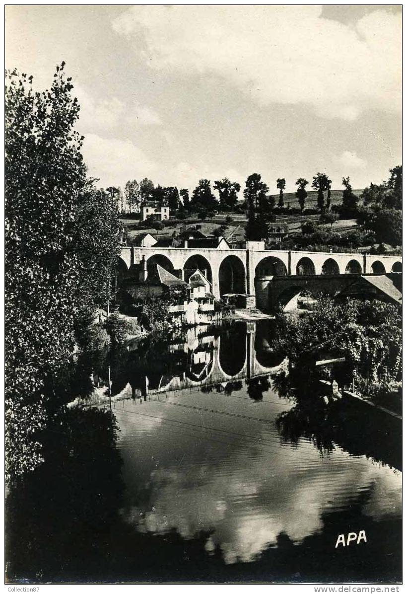 19 - CORREZE - UZERCHE - VIADUC Et PONT TURGOT - CPSM  APA N° 19 - Uzerche