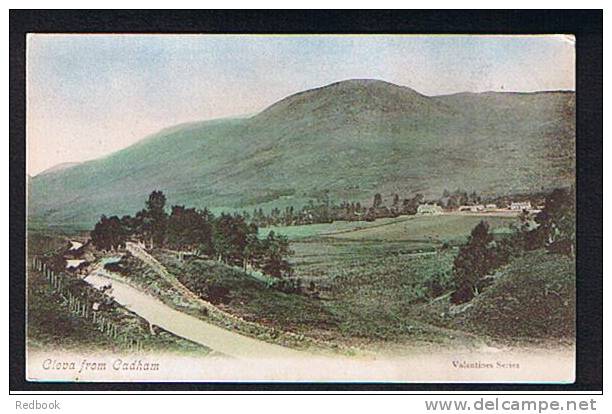 Early Postcard Clova Aberdeen From Cadham Fife Scotland  - Ref B169 - Fife