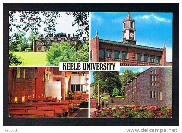 Postcard Written By Student Keele University Stoke-on-Trent Staffordshire - Ref B169 - Stoke-on-Trent